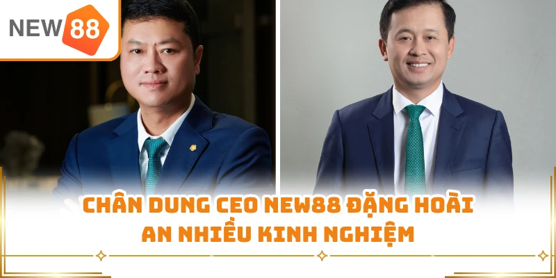 Chân dung CEO New88 Đặng Hoài An nhiều kinh nghiệm