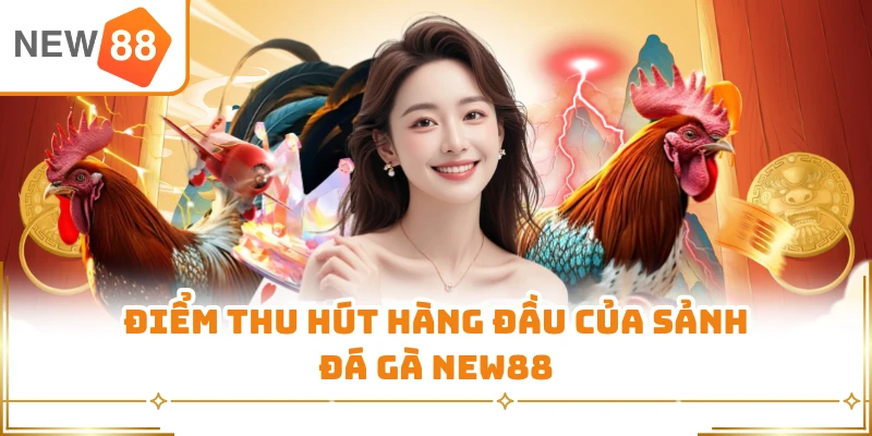 Điểm thu hút hàng đầu của sảnh đá gà New88