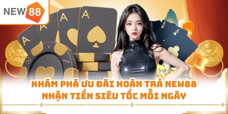 Khám phá ưu đãi hoàn trả New88 nhận tiền siêu tốc mỗi ngày