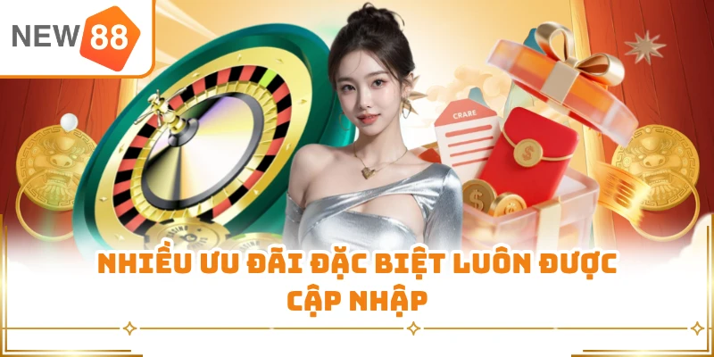 Nhiều ưu đãi đặc biệt luôn được cập nhập