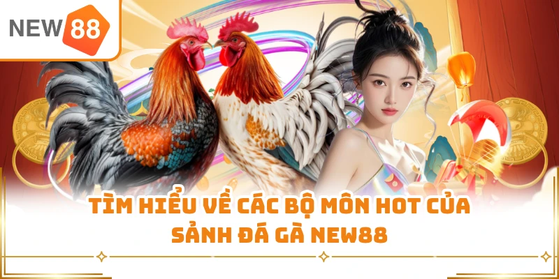 Tìm hiểu về các bộ môn hot của sảnh đá gà New88