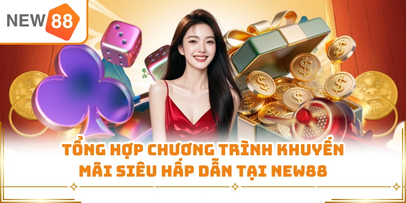 Tổng hợp chương trình khuyến mãi siêu hấp dẫn tại New88